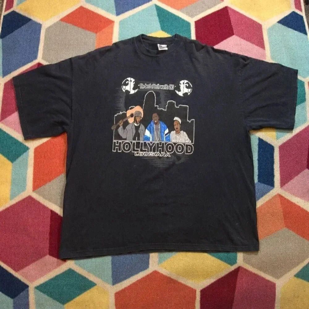 Best‎ of both worlds 2k5 Hollyhood Louisiana T-shirt Size 3XL
